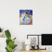 Poster Été d'amour (Bureau à domicile)