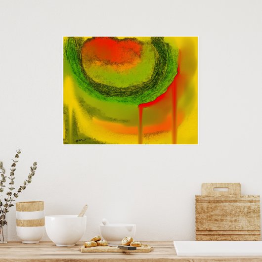 Poster Eté de pastèque (Cuisine)