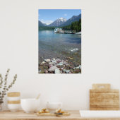 Poster Été du lac McDonald - Glacier Park Montana (Cuisine)