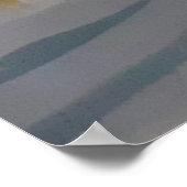 Poster Été Étang de grenouilles (Coin)