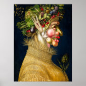 Poster Été | Giuseppe Arcimboldo | (Devant)