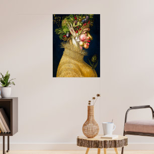 Poster Été Giuseppe Arcimboldo