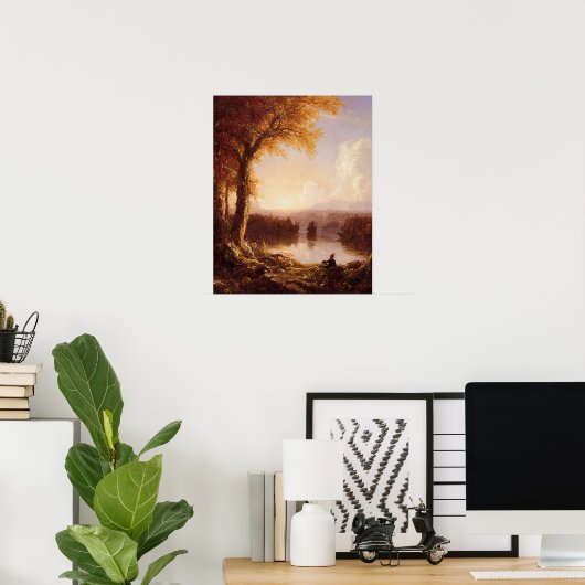 Poster 'Été indien' (Bureau à domicile)