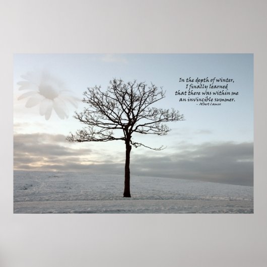 Poster Été invincible - Lumière dans l'hiver sombre (Devant)