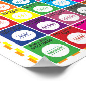 Poster Été Lecture Défi Scratcher (Version 2) (Coin)