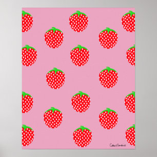 Poster Été Merveilleux aux Fruits Rouges