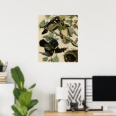 Poster Eté ou canard à bois (Bureau à domicile)