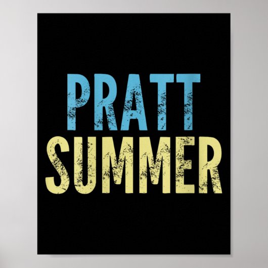 Poster Été Pratt pour femmes (Devant)