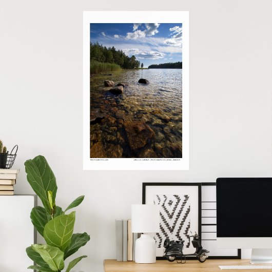 Poster Été sans fin (Bureau à domicile)