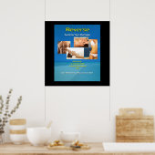 Poster Été Soleil Dommages (Cuisine)