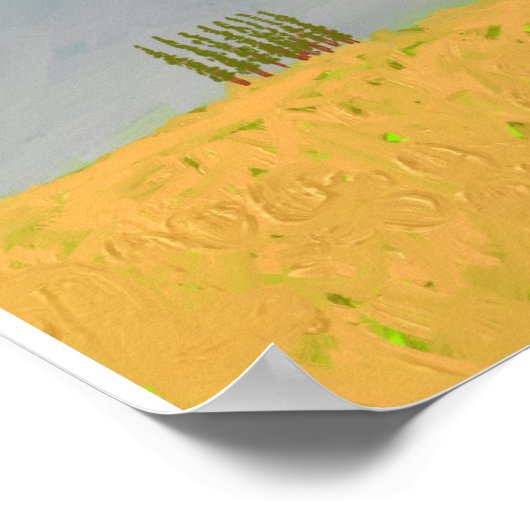 Poster Été toscan (Coin)