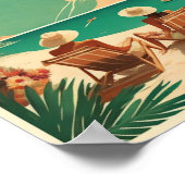 Poster été vintage (Coin)