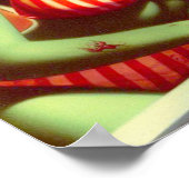 Poster Été Zombie Pin up (Coin)