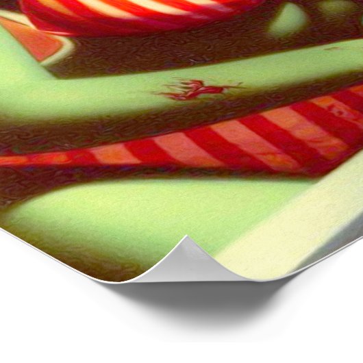 Poster Été Zombie Pin up (Coin)