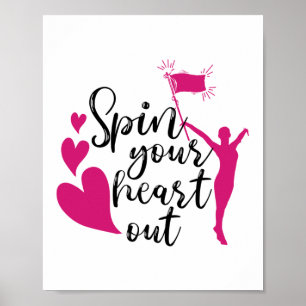 Poster Éteignez votre coeur Couleur Garde Bande de Marchi