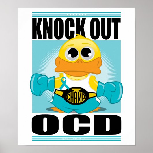 Poster Éteindre l'OCD (Devant)
