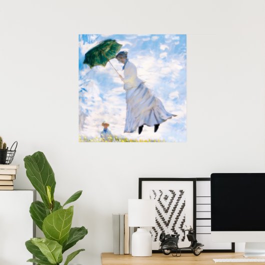 Poster Éteint (Bureau à domicile)