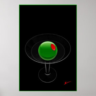 Poster Éteint non fatigué (Nuit)