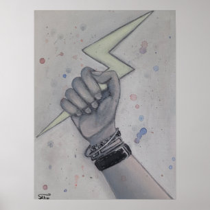 Poster Éteinte