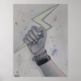 Poster Éteinte