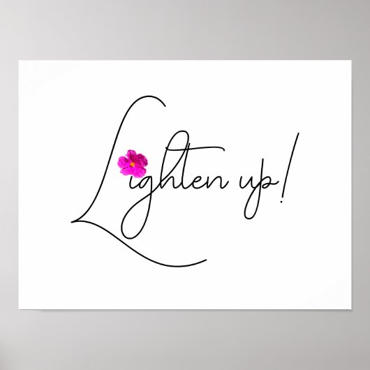 Poster "Étendez-vous !" (Devant)