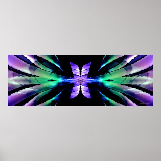 Poster Étendue papillon (Devant)
