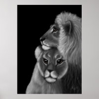Éternel Bond : L'amour du lion dans les ombres