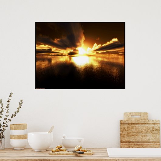 Poster Éternel de la nuit (Cuisine)