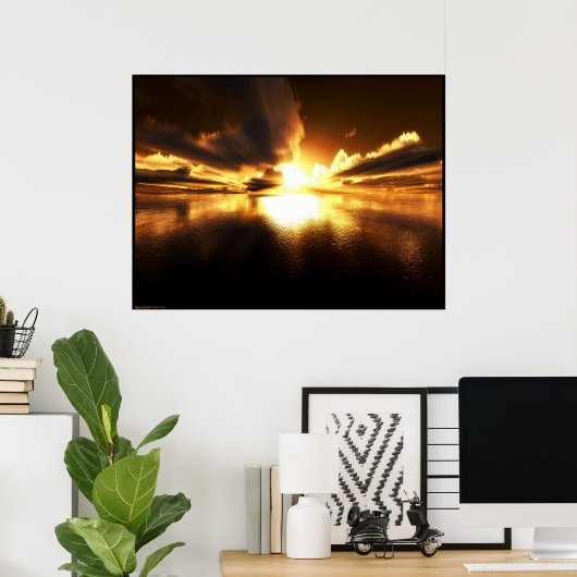 Poster Éternel de la nuit (Bureau à domicile)