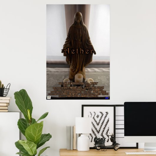 Poster Éther (Bureau à domicile)
