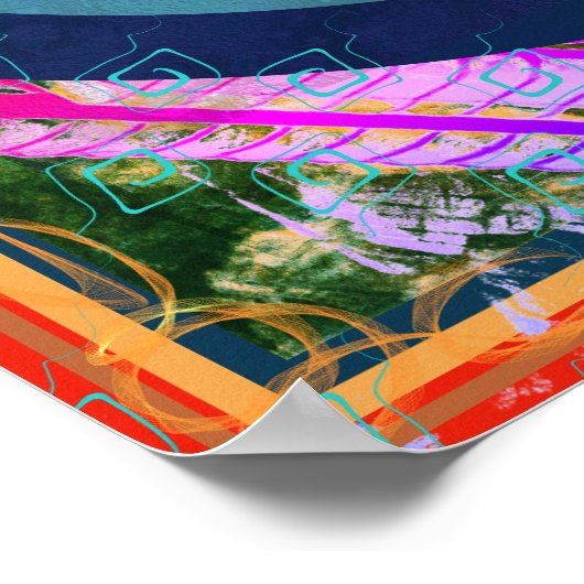 Poster Ether élémentaire dans l'aide de méditation aérien (Coin)