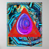 Poster Ether élémentaire dans l'aide de méditation de feu (Devant)