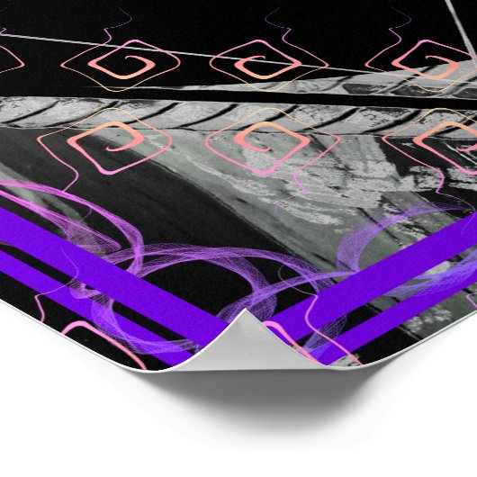 Poster Ether élémentaire dans l'aide de méditation de l'e (Coin)