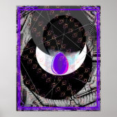 Poster Ether élémentaire dans l'aide de méditation de l'e (Devant)