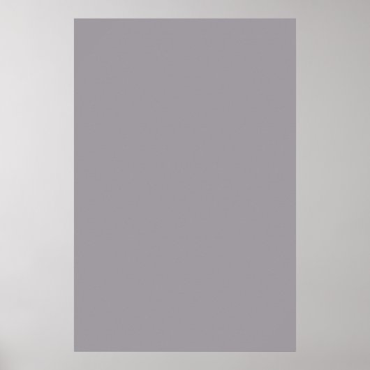 Poster Etherea Grey Cloud Gray 2015 Color Trend Template (Devant)