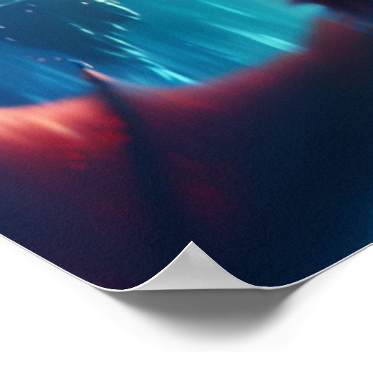 Poster Ethereal Dragon réflexion Ai Art (Coin)