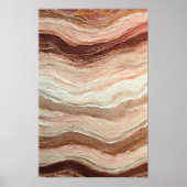 Poster Ethereal Drift - Soft neutral abstract (Devant)