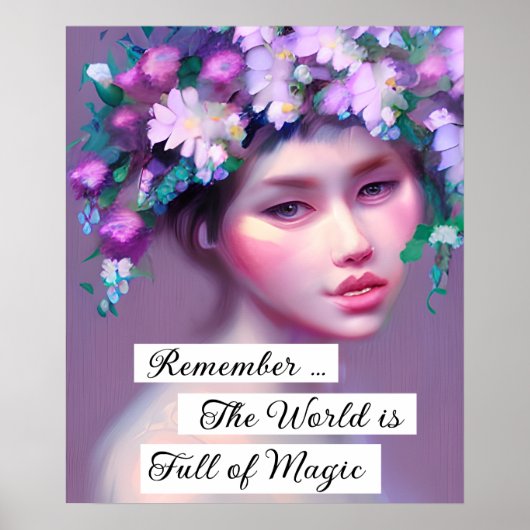 Poster Ethereal Imaginaire Fairytale Art | Jolies femmes (Devant)