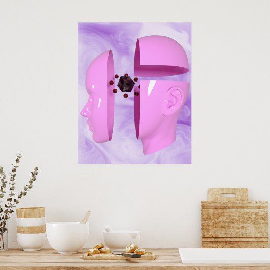 Poster Ethereal Mind, Massive Consciousness (Cuisine)