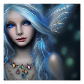 Poster Ethereal Mystical Fairy Girl (Devant)