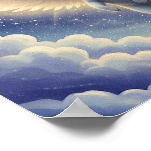 Poster EtherealWhiteCat2 (Coin)