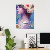 Poster Ethérée Femmes, Guide de l'Esprit, Ange, Fée (Bureau à domicile)