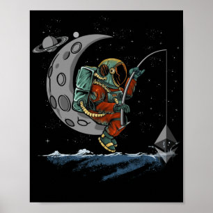 Poster Ethereum Fishing Crypto Bullrun ETH Token Rich