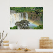 Poster Ethiopian Nile River Blue Nile Falls 'Tis Abay' (Cuisine)