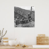 Poster Ethiopians de l'armée de l'ONU (Cuisine)