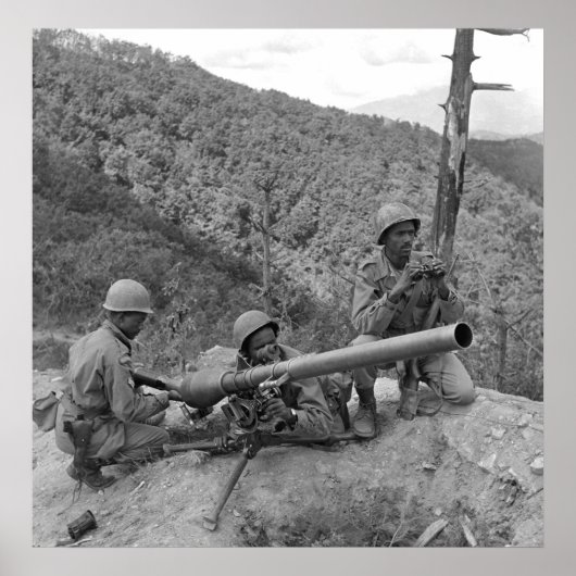 Poster Ethiopians de l'armée de l'ONU (Devant)