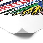 Poster Ethiopie Royaume-Uni Royaume-Uni British Tree (Coin)