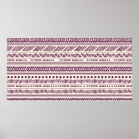 Poster Ethnie tribale homogène (Devant)