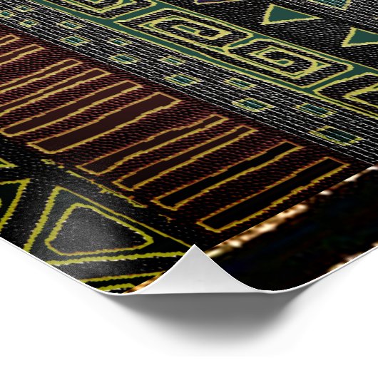 Poster Ethnique (Coin)