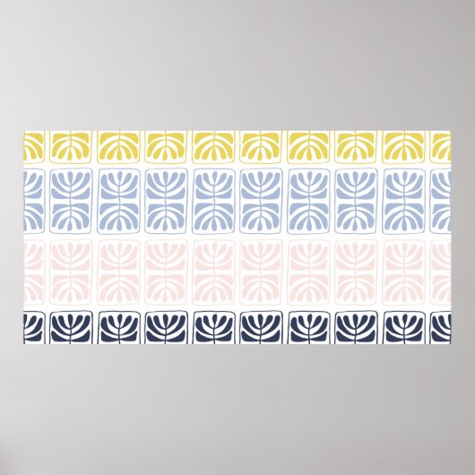 Poster ethnique vintage et homogène (Devant)